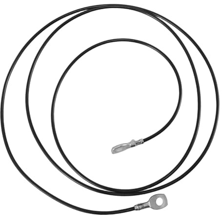 WOONEKY Heavy-duty Steel Wire Gym Cable Replacement for Home Pulley System Friction-reducing Fitness Steel Cable Pulley Cord Stable Workout Equipment Spare Part