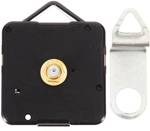 HEATSHAKING Uhrwerk für Wanduhr Geräuschloses Quarzuhrwerk aus Kunststoff Pendeluhr Ersatzteil für Selbstgemacht Uhrenreparatur