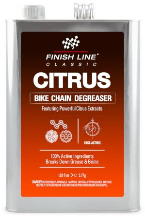 Finish Line Zitrus Entfetter Mehrfarbig Einheitsgröße | Natürliche Zitrusextrakte – Tiefenreinigende Komponenten – entfernt Fahrradketten