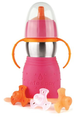Safe Sippy 2 Trinkflasche Pink