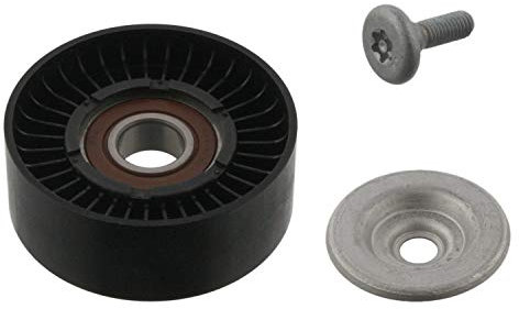 febi bilstein 36933 Umlenkrolle für Keilrippenriemen, mit Schraube , 1 Stück