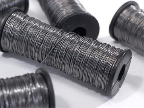 24g Florist & Craft Binding Mossing Annealed Christmas Wreath Wire - 24 Gauge - 0.56mm - 100g - 45m - 24swg (2, 24 Gauge - 0.56mm - 100g - 45m)