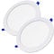 LED ATOMANT Packung mit 2 LED Einbaustrahler Downlight Rund Flach 20W 225mm 1800lm, Warmweiß Farbe (3000K), Driver einschließlich