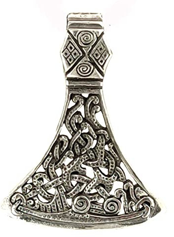 Kiss of Leather Anhänger Wikinger-Axt aus 925 Sterling Silber Nr. 385