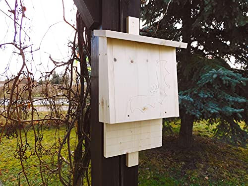 Manufaktur Martinshof Fledermauskasten fertig montiert