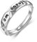 Verstellbare Ringe Damen 925 Sterling Silber Gravur I am Enough Ring Inspirierender Ring Ermutigung Schmuck Geschenk für Mutter, Tochter, Mädchen