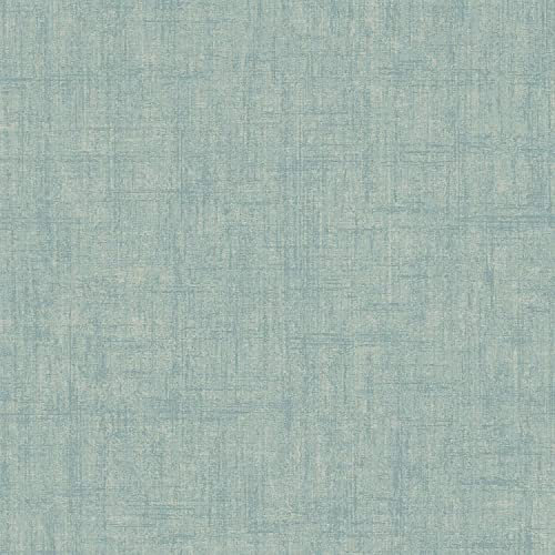 A.S. Création WTD 385966 Papier peint intissé Motif tissu Bleu clair uni 10,05 x 0,53 m