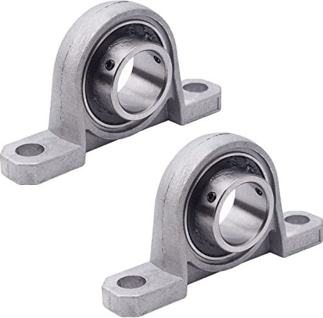 2 Stück Gehäuselager Vertikale Stehlager Lagerbock Kugellager Lagerbock Welle Gehäuselager Wellenlager für Achse Welle Maschine,3D Drucker 30mm Innendurchmesser