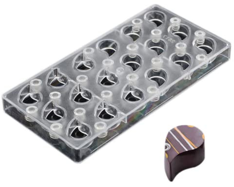 3D-Tropf-DIY-Schokoladen-Transferfolie, individuelle Formen, transparent, magnetisch, Polycarbonat-Form