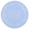 PATIKIL Dirty Clean Dishwasher Magnet, Round Dish Washer Refrigerator Kitchen Organization Clean Dirty Sign Magnet, Black, Blue