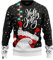 JAP Christmas Let it Glow mit LED Lampe - Lustiger Hässlicher Weihnachtspullover Für Damen und Herren Ugly Christmas Sweater -2XL