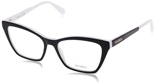MAX&Co. Brillengestell (Model Marcolin views) für Damen, Katzenauge, gefertigt aus Acetate (inklusive Brillenetui)