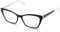 MAX&Co. Brillengestell (Model Marcolin views) für Damen, Katzenauge, gefertigt aus Acetate (inklusive Brillenetui)