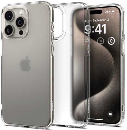 Spigen Ultra Hybrid Case Compatible with iPhone 15 Pro - Frost White