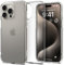Spigen für iPhone 15 Pro Ultra Hybrid Hülle [Anti-Yellowing] Case Handyhülle Schutzhülle Cover Transparent Durchsichtig Dünn Slim -Frost Clear