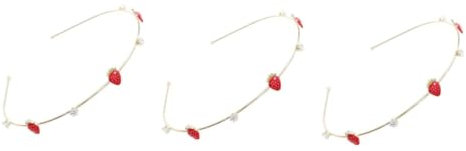 Beavorty 3 Stücke Stirnband Für Frauen Haar Hoop Koreanische Haar Zubehör Obst Stirnband Brautjungfer Haar Zubehör