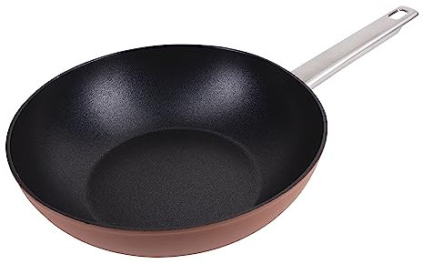 Bergner SAN IGNACIO Wok 28 cm, recyceltes Aluminium, Induktion, Agros Linie