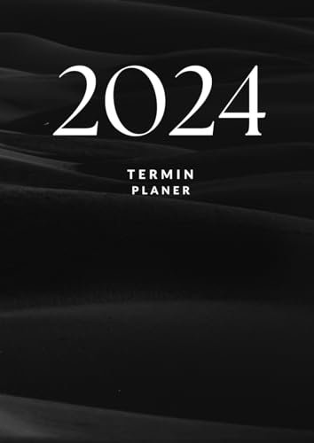 Terminplaner 2024 -A4- Tageskalender, Kalender 2024, Organizer, Tag pro Seite, 30 Minuten-Intervalle, eintragen bis zu 3 Namen - Montag bis Samstag - 08:00-21:00