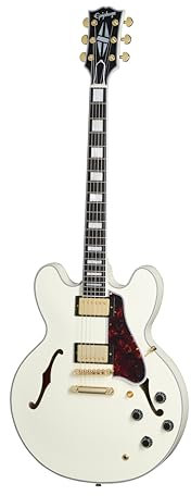 Epiphone 1959 ES-355 Classic White - Halbakustik Gitarre