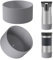 Linkidea 2 Pack Water Bottle Boot Compatible with Contigo West Loop 2.0 16oz/20oz/24oz, Huron 2.0 16oz/20oz, Silicone Anti-Slip Bottle Bottom Bumper Protector (Grey)