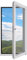 Fliegengitter für Fenster & Rolläden – Reißfest & UV-stabil 120x125cm Schwarz
