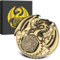 DND Radwürfel Spinner, Fliegender Drache Fingerspitzen Gyro, 7-in-1 Metallische D&D Würfel, Roulette Würfel Spinner für DND, D&D Geschenke mit Geschenkbox, Rollenspiel Brettspiel Zubehör, Bronze
