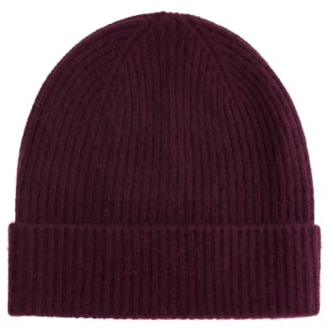 Zwillingsherz 100% Kaschmir Beanie – Strickmütze aus Cashmere – Hochwertige Grobstrick Mütze für Damen – Wintermütze One Size – Weiche & warme Mütze – Premium Qualität für Herbst, Winter & Frühling