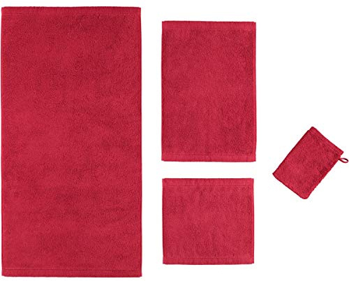 Cawö Handtücher Life Style Uni 7007 Bordeaux - 280
