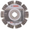 Bosch 1x PRO Concrete Diamanttrennscheiben für 22,23‑mm-Bohrung und kleine Winkelschleifer (für Beton, Stahlbeton, Ø 125 mm, Professional Zubehör Kleiner Winkelschleifer)