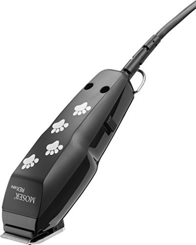 Moser Rex Mini Haarschneide-Set, für feine Arbeiten an Gesicht, Ohren und Pfoten