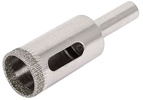 Sourcingmap 15mm Diamond Tipped Drill Bit Hole Saw Cutter for Glass Tile Marble Fiberglass Ceramic Stone Bottles Pots