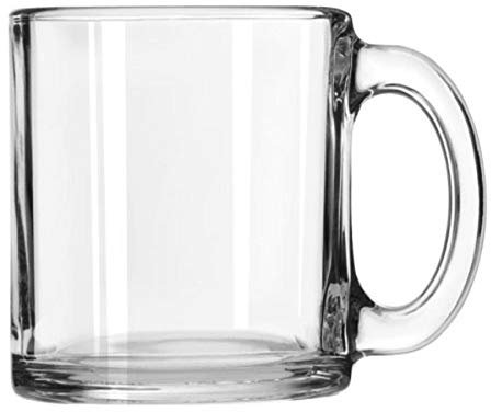 Libbey 13-Ounce Classic Coffee Mug in Clear, Box of 12 by Libbey