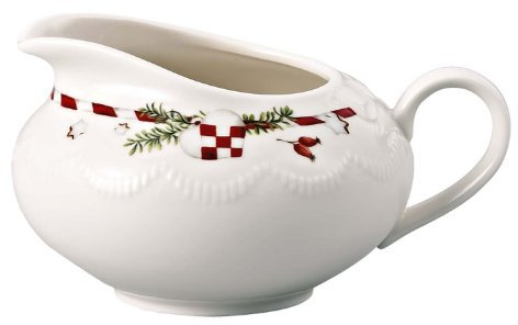 Hutschenreuther Weihnachtsleckereien 02460-725492-14430 - Caraffa per Latte con Motivo Natalizio, per 6 Persone, Confezione Regalo