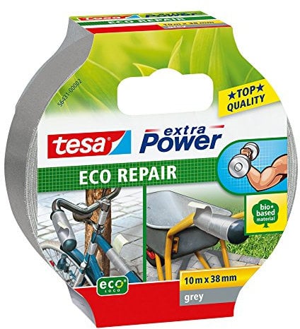 tesa Gewebeband, ökologisch, grau, 10m x 38mm, 56431-00002-00
