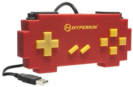 Manette de jeu Super Nintendo (SNES) à branchement USB (PC, MAC) Pixel Art