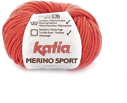Katia Merino Sport - CONCEPT - Farbe: Coral (50) - 50 g/ca. 80 m Wolle