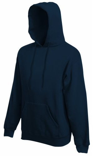Fruit Of The Loom Herren Kapuzen Pullover Premium 70/30 (S) (Marineblau)