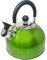2.5L Stainless Steel Whistling Kettle - Suitable for Fishing, Camping, Hiking, Indoor & Outdoor | Camping Kettle for Gas Stove, Electric Stove, Camp Fire | Lightweight, Fast Boil, Phenolic Handle