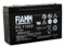 Batteria Fiamm al Piombo 6V 12Ah Faston 6,3mm