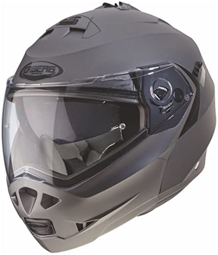 Caberg Caco Duke II, matt, schwarz, S. XS matt gun metal
