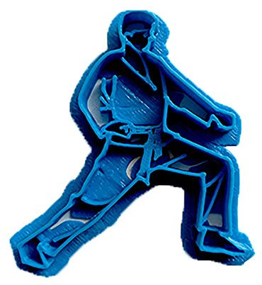 Cuticuter Sport Karate 3 Ausstechform, Blau, 8 x 7 x 1.5 cm