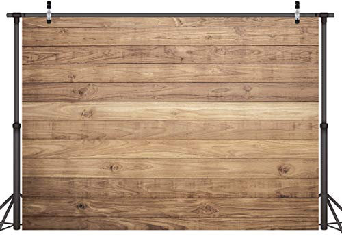 LYWYGG 8x8FT Holz Hintergrund Baby Shower Hintergründe Party Dekorationen Hintergründe Requisiten Für Studio Für Fotografen Retro Holzwand Hintergrund Stoff Nahtlos CP-176-0808