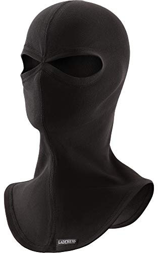 Ladeheid Sturmhaube Skimaske Silverplus Thermoaktive HR 04 (Schwarz, XL/XXL)