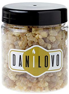 Danilovo Weihrauch, Frankincense, Räucherwerk, Erbsen groß, Olibanum Boswellia ohne Verunreinigungen, Ladan. Kirchenqualität Incense (300 g, Erbsen groß)