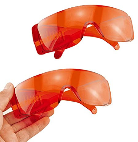 Rote Augenschutzbrille Zahnaufhellung Brille Brille