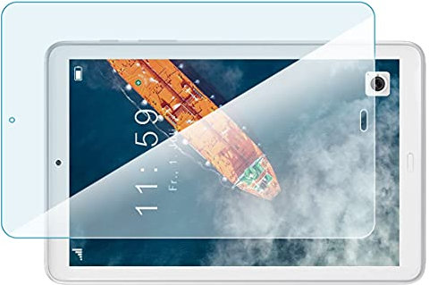 Displayschutzfolie Panzerglas aus flexiblem Nano-Glas, Härtegrad 9H, ultradünn 0,2 mm und 100 % transparent, Schutzfolie für Tablet YUMKEM T13
