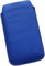 Davii Schutztasche für Gigaset GS4 / GS5 / GS110, Einsteck Etui Hülle Lasche ziehen, Einschub Etui, innen weich Adler Standard XXL Dunkel-Blau