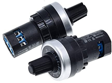 LA42DWQ-22 22 mm Durchmesser Töpfe Rotary Potentiometer-Konverter Gouverneur Wechselrichterwiderstandsschalter,200K Ohm