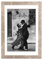 Stallmann Design Bilderrahmen mit Passepartout 50x70 cm (Bild 40x60) | Farbe: Beton | 30 mm starke Rahmenleiste