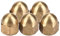 Hutmuttern-Set aus Messing, Kuppelkopfkappe, Messing-Hutmuttern, Kopfkappe, Sechskantmuttern-Set, Maschinen, Möbel, Fahrzeuge, Befestigungselemente Zur Befestigung von Reifen (M4 (20 STÜCKE))
